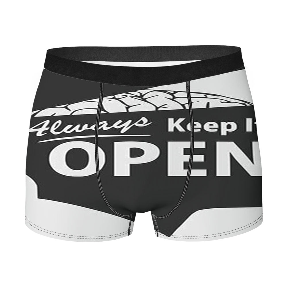 Always Keep It Open Men'S Boxer Briefs