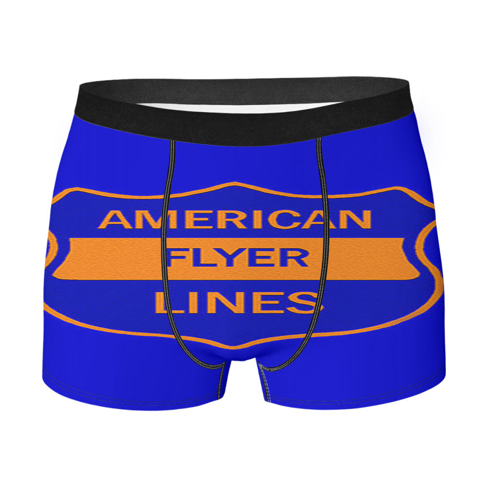 American Flyer Lines Men'S Boxer Briefs