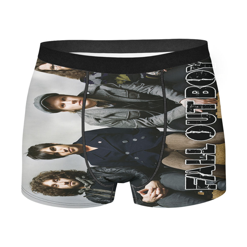 American Pop Punk Band Fall Out Boy Men'S Boxer Briefs