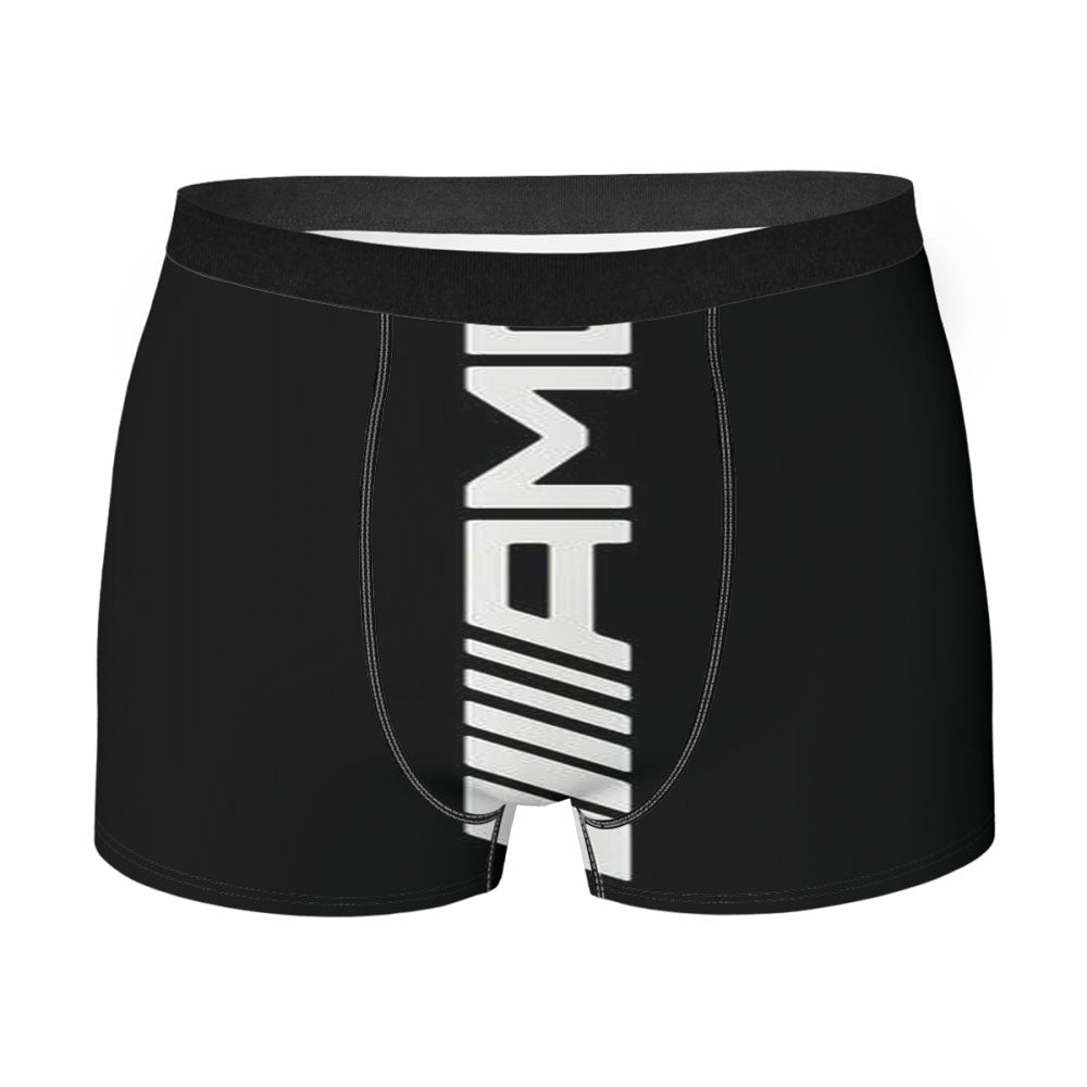 Amg White Men'S Boxer Briefs