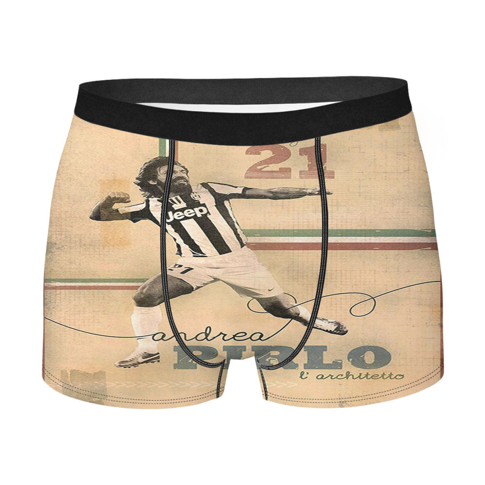 Andrea Pirlo Juvemtus Men'S Boxer Briefs