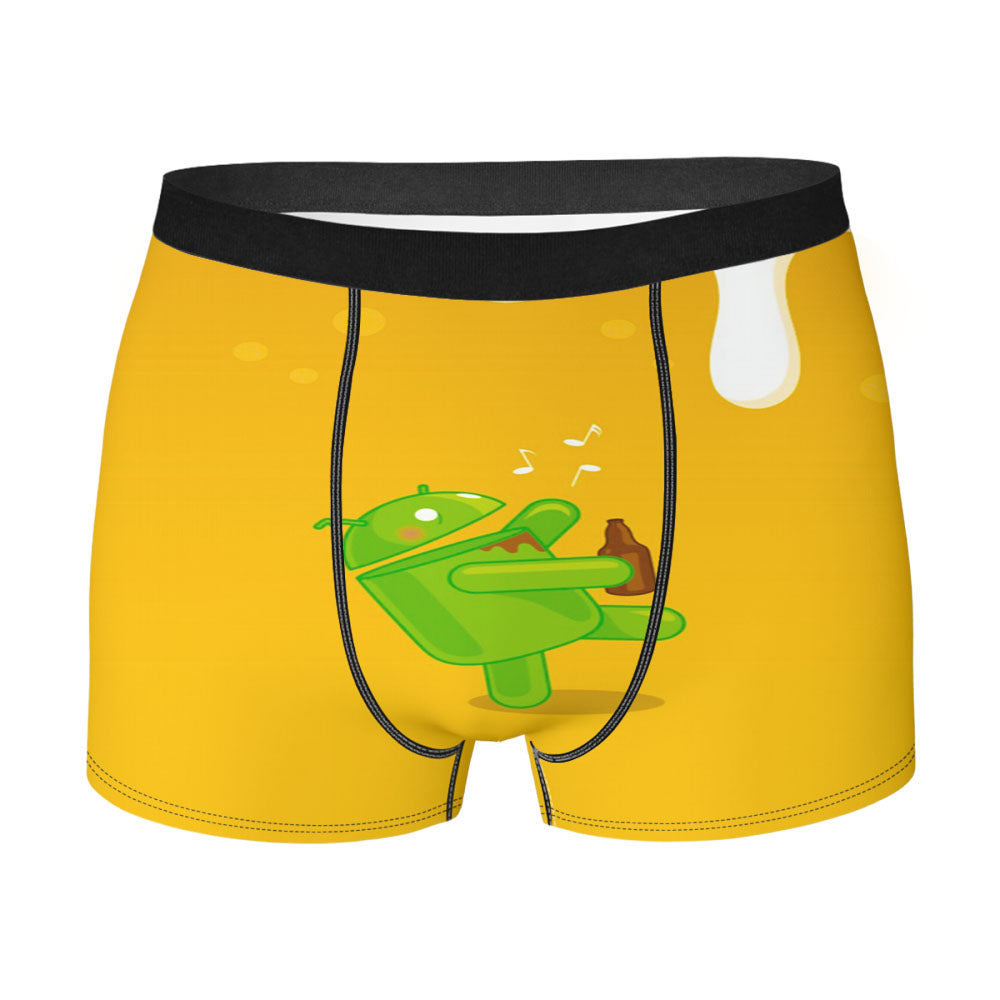 Android Drink Beer Men'S Boxer Briefs