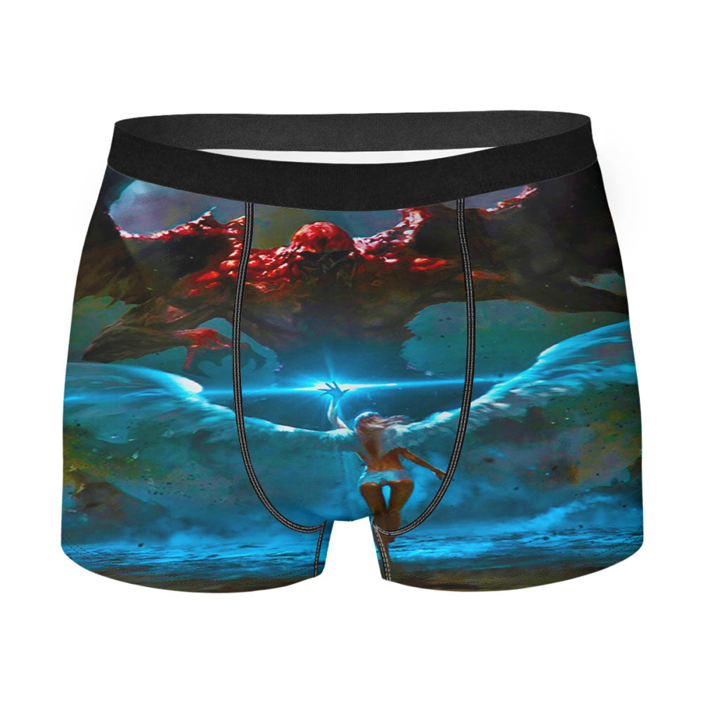 Angels Vs Devils Men'S Boxer Briefs