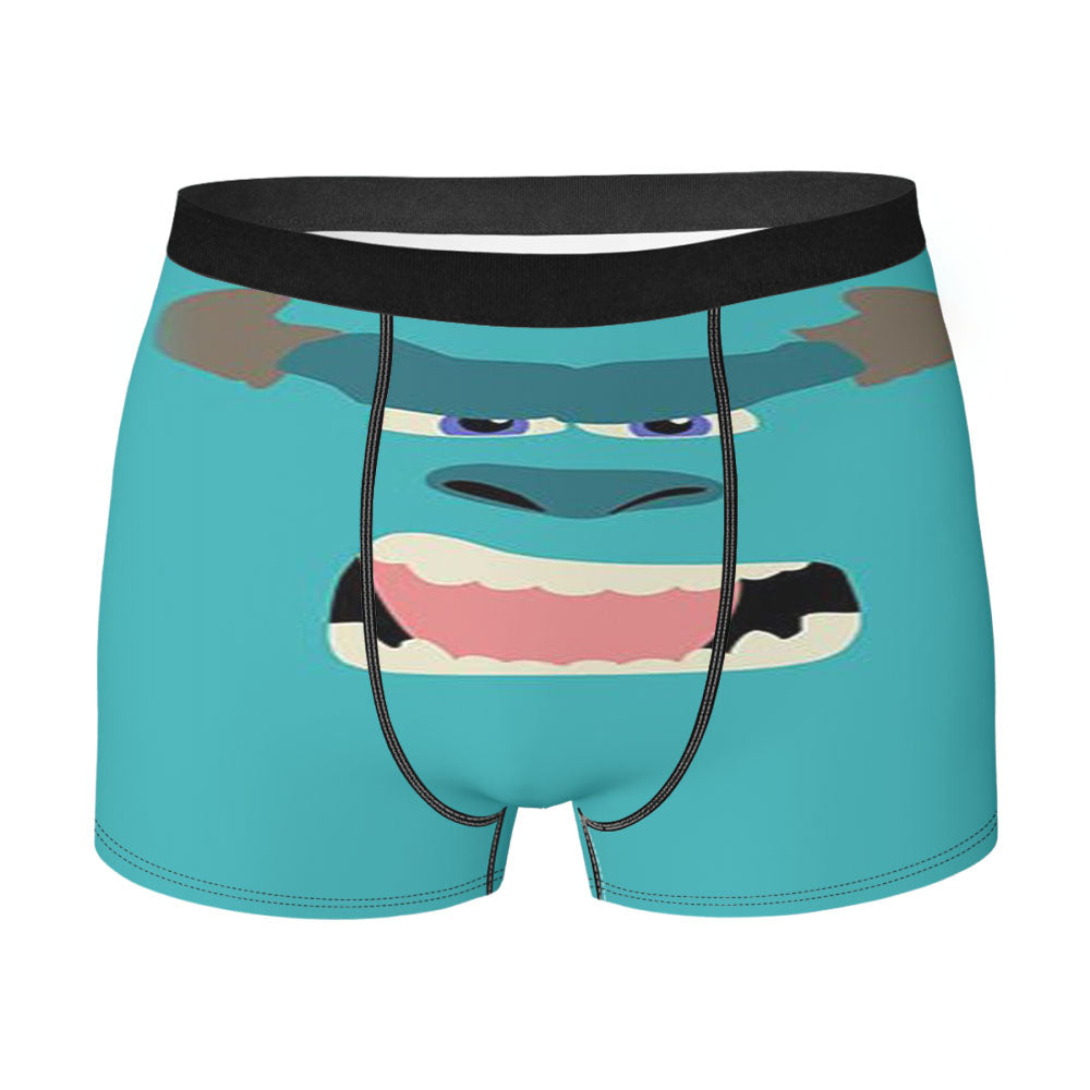 Angry Monster University Men'S Boxer Briefs