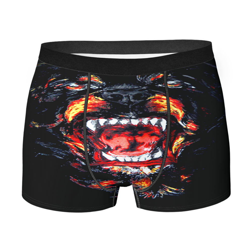Angry Rottweiler Men'S Boxer Briefs