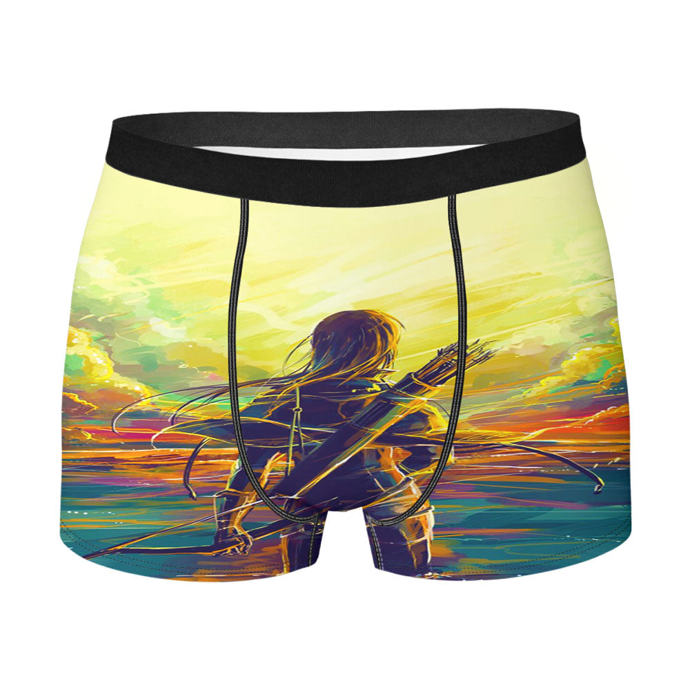 Anime Girl Archer Men'S Boxer Briefs