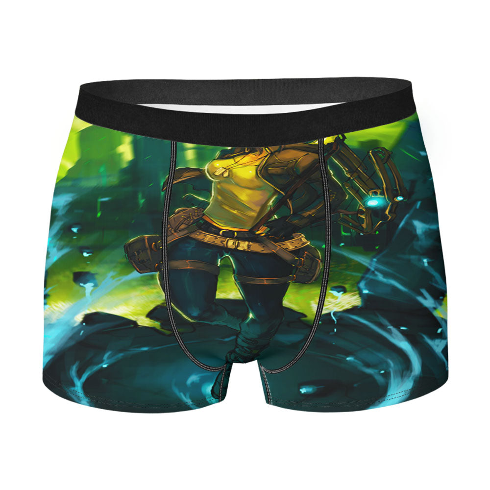 Anime Girl Hunter Men'S Boxer Briefs