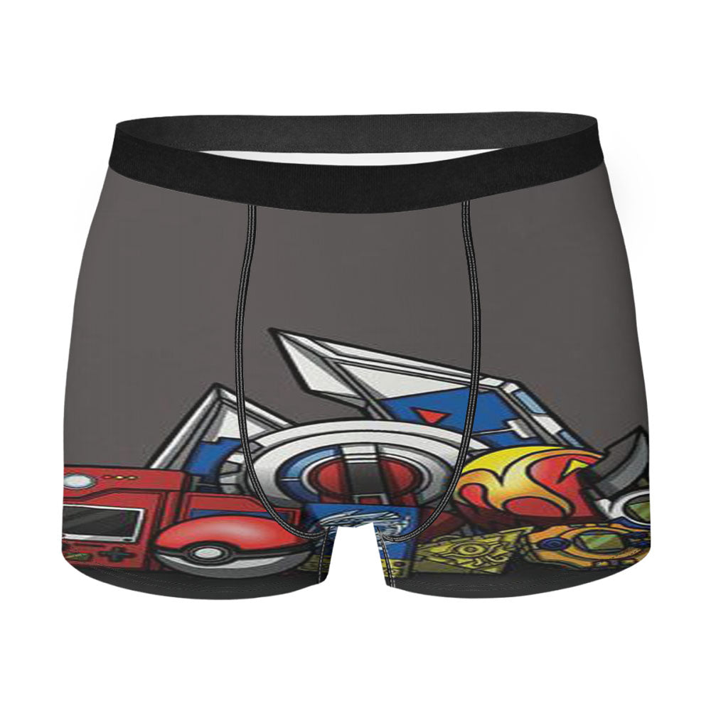 Anime Monsters Men'S Boxer Briefs