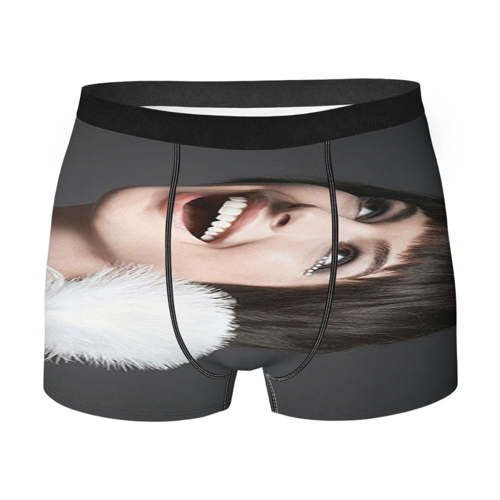 Anne Hathaway Happy Men'S Boxer Briefs