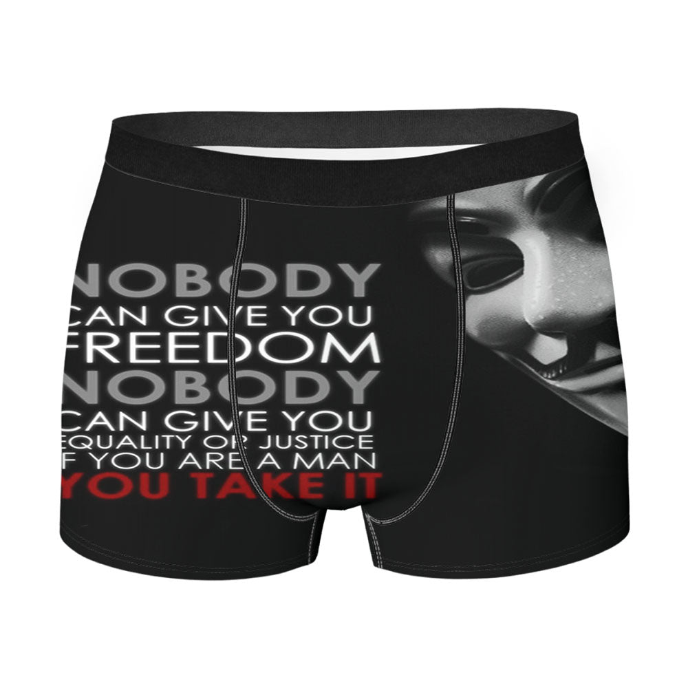 Anonymous Freedom Quote Men'S Boxer Briefs