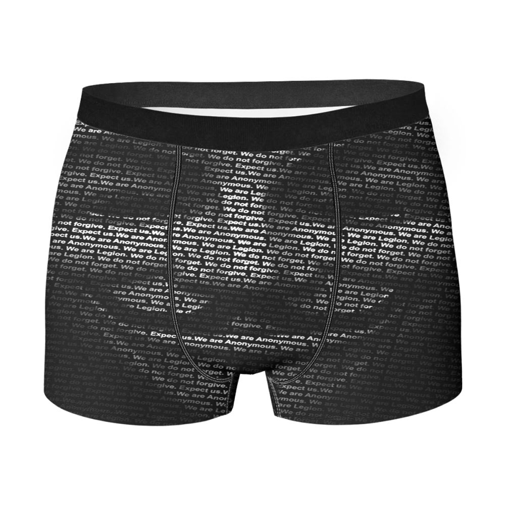Anonymous Quotes Men'S Boxer Briefs