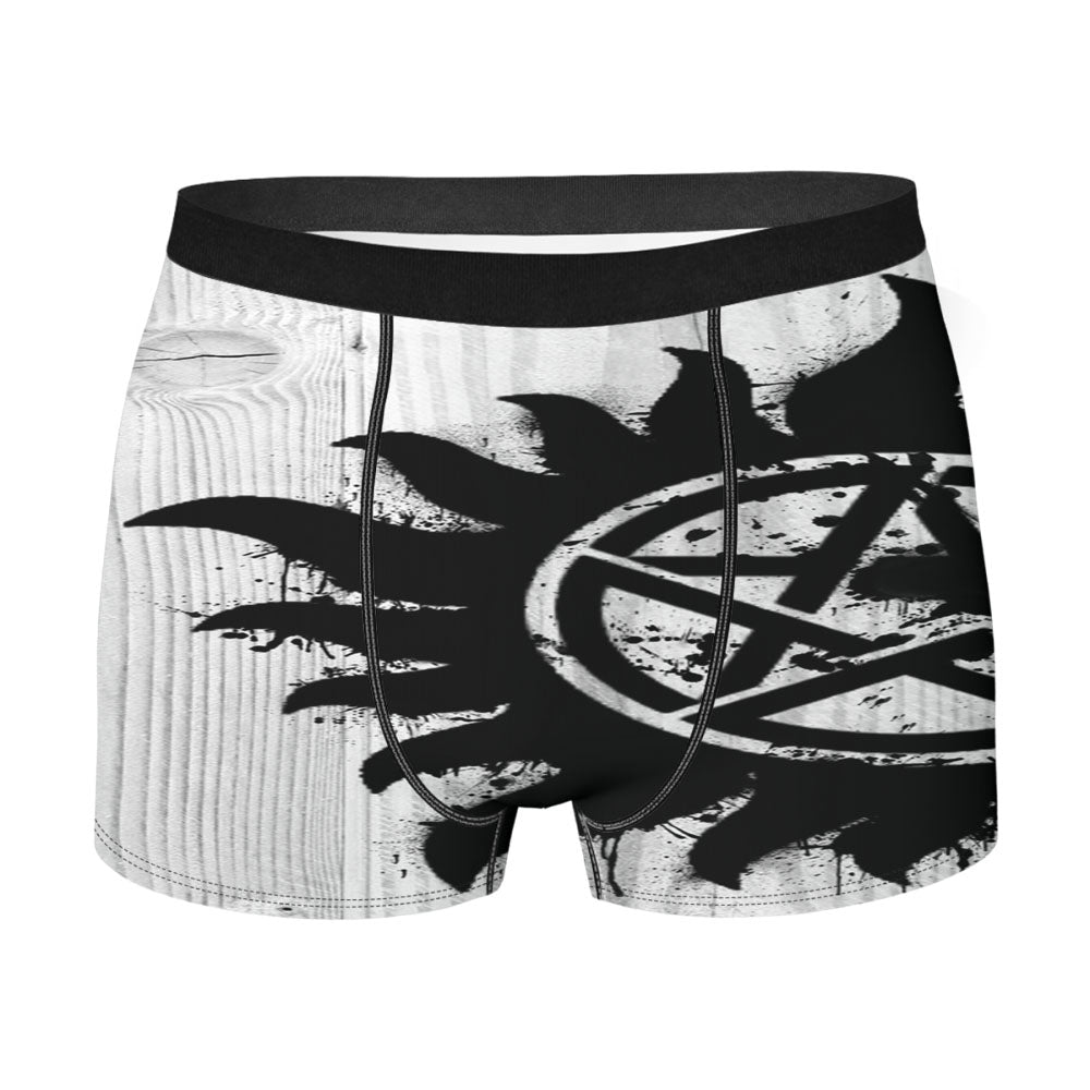 Anti Possession On Wood Men'S Boxer Briefs