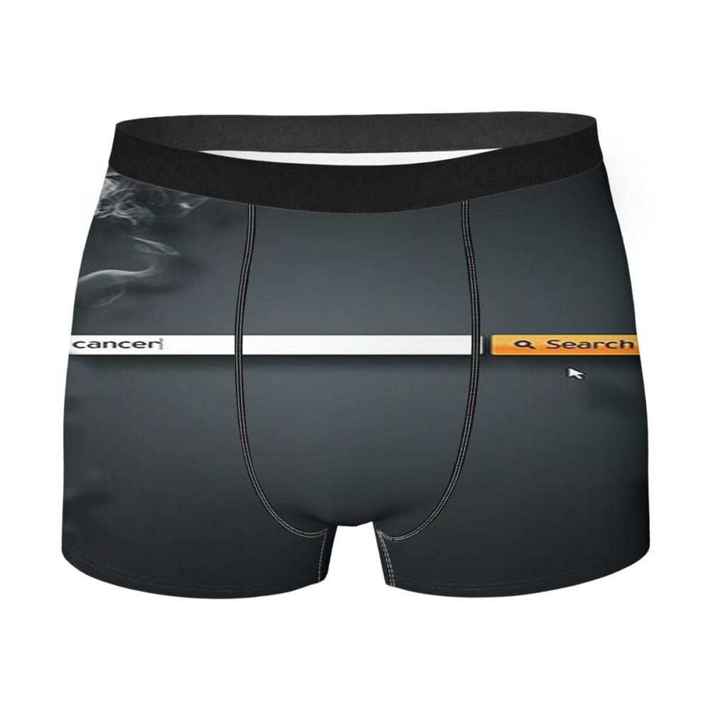 Anti Smoking Men'S Boxer Briefs