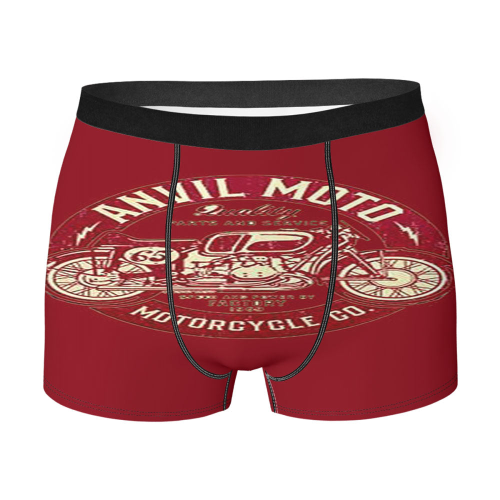 Anvil Moto Red Men'S Boxer Briefs