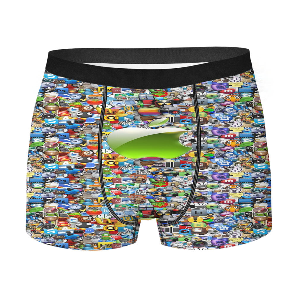 Apple New Men'S Boxer Briefs