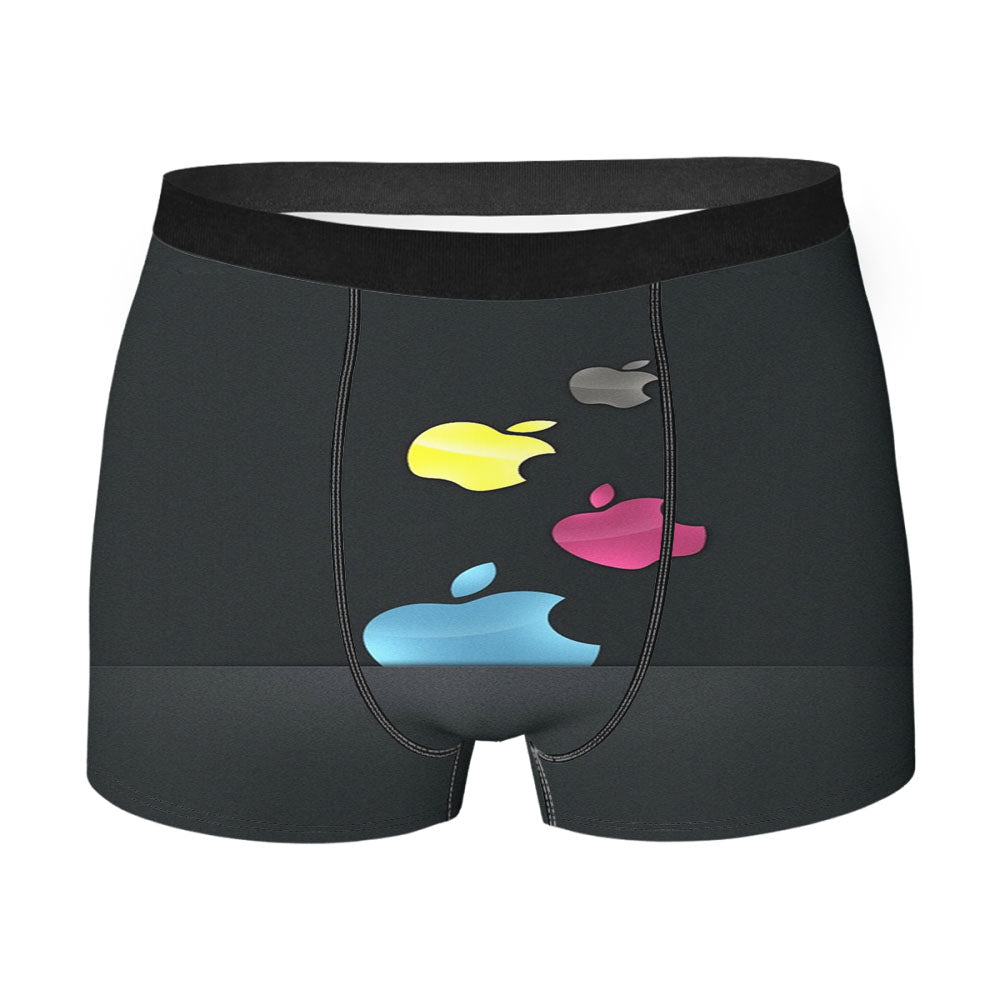Apple Retina Men'S Boxer Briefs