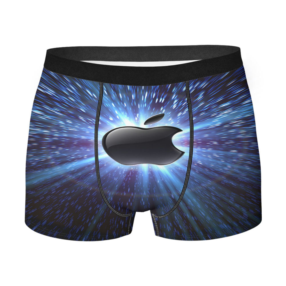 Apple Space Men'S Boxer Briefs