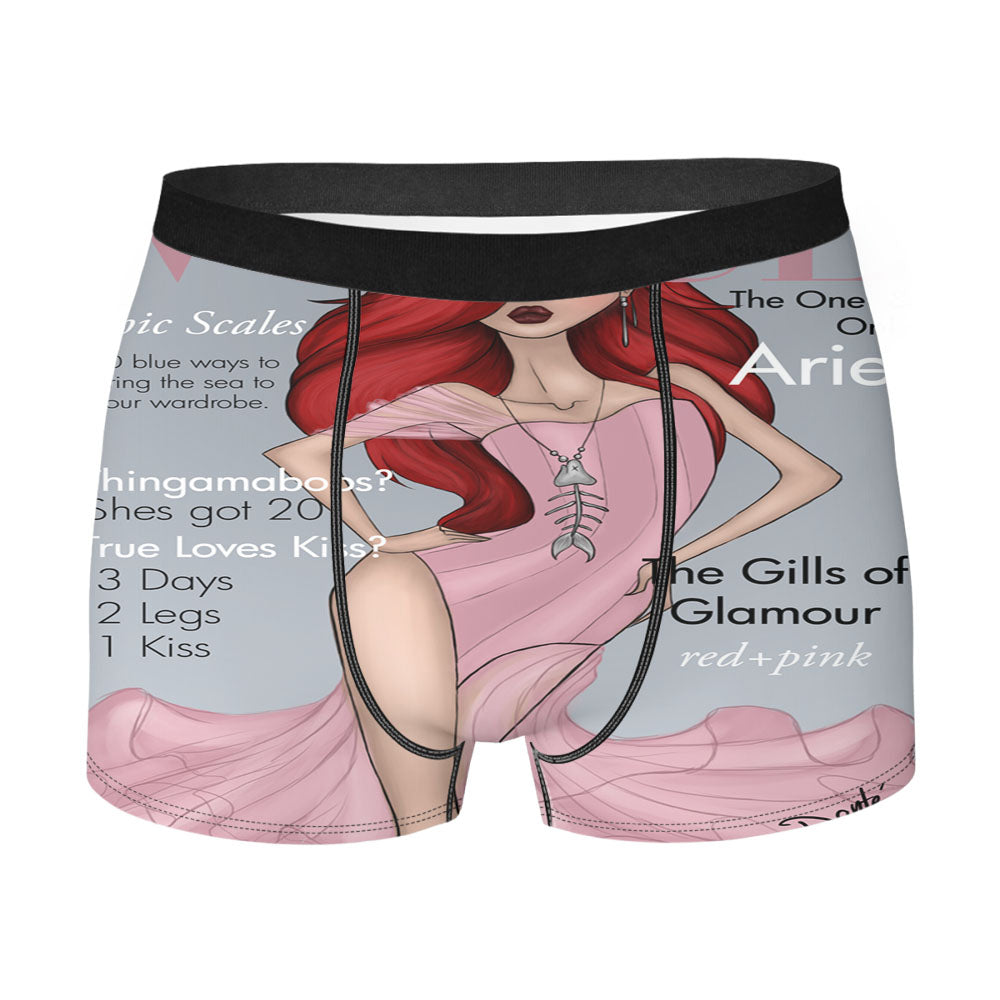 Ariel Vogue Magazine Men'S Boxer Briefs