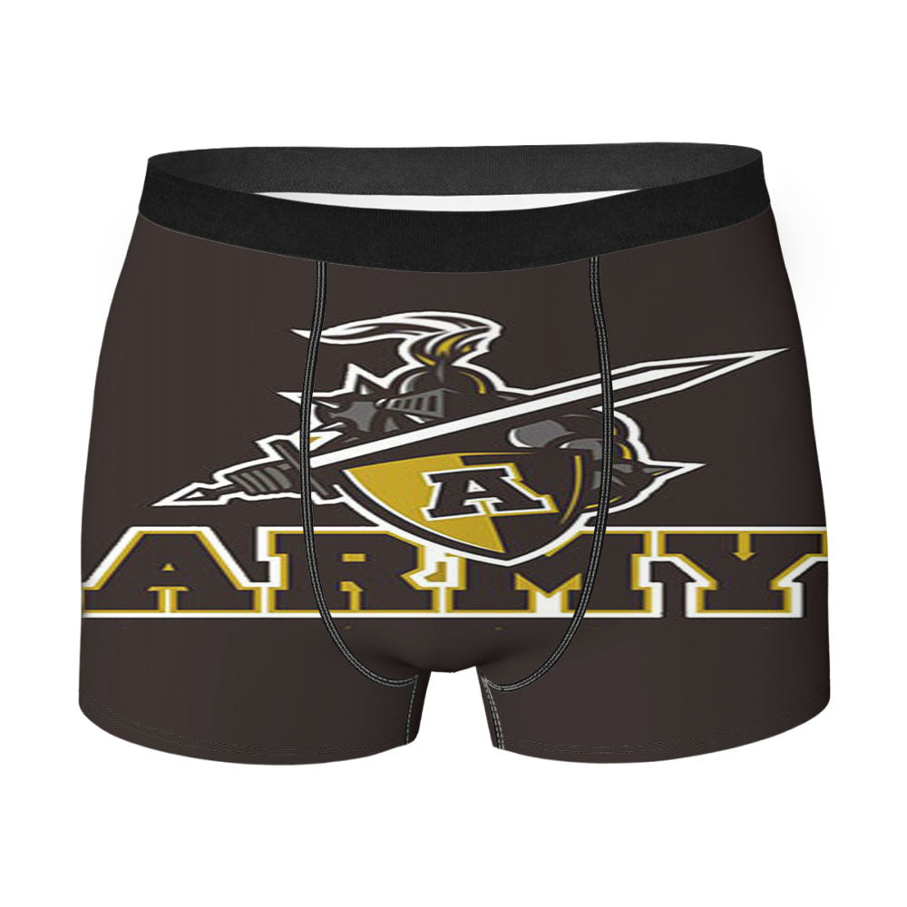 Army Black Knights Brown Men'S Boxer Briefs