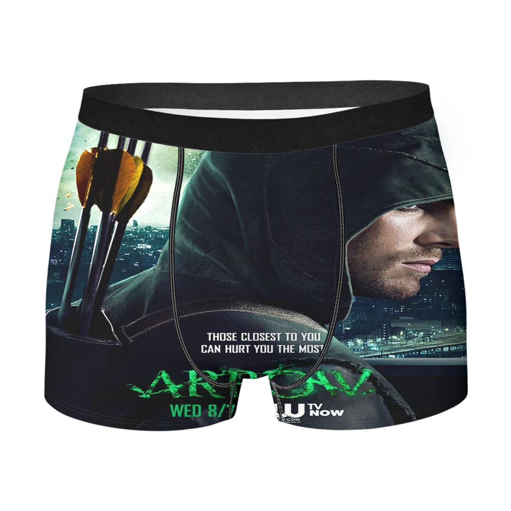 Arrow Poster Men'S Boxer Briefs