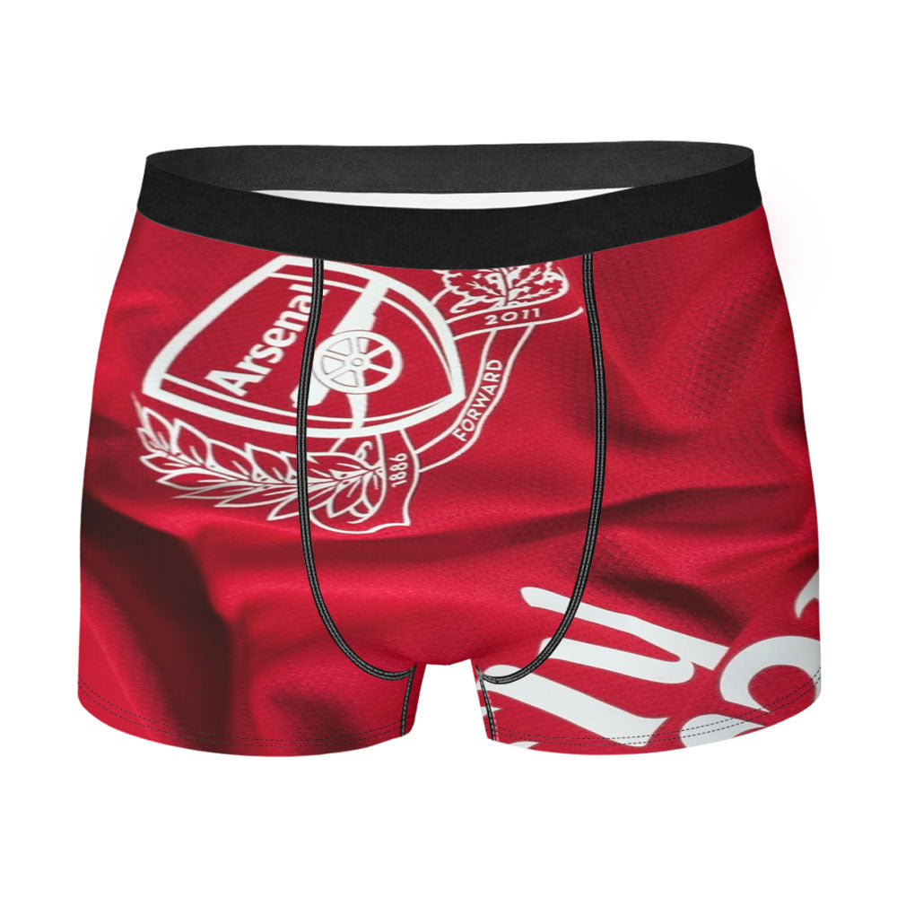 Arsenal Jersey Men'S Boxer Briefs