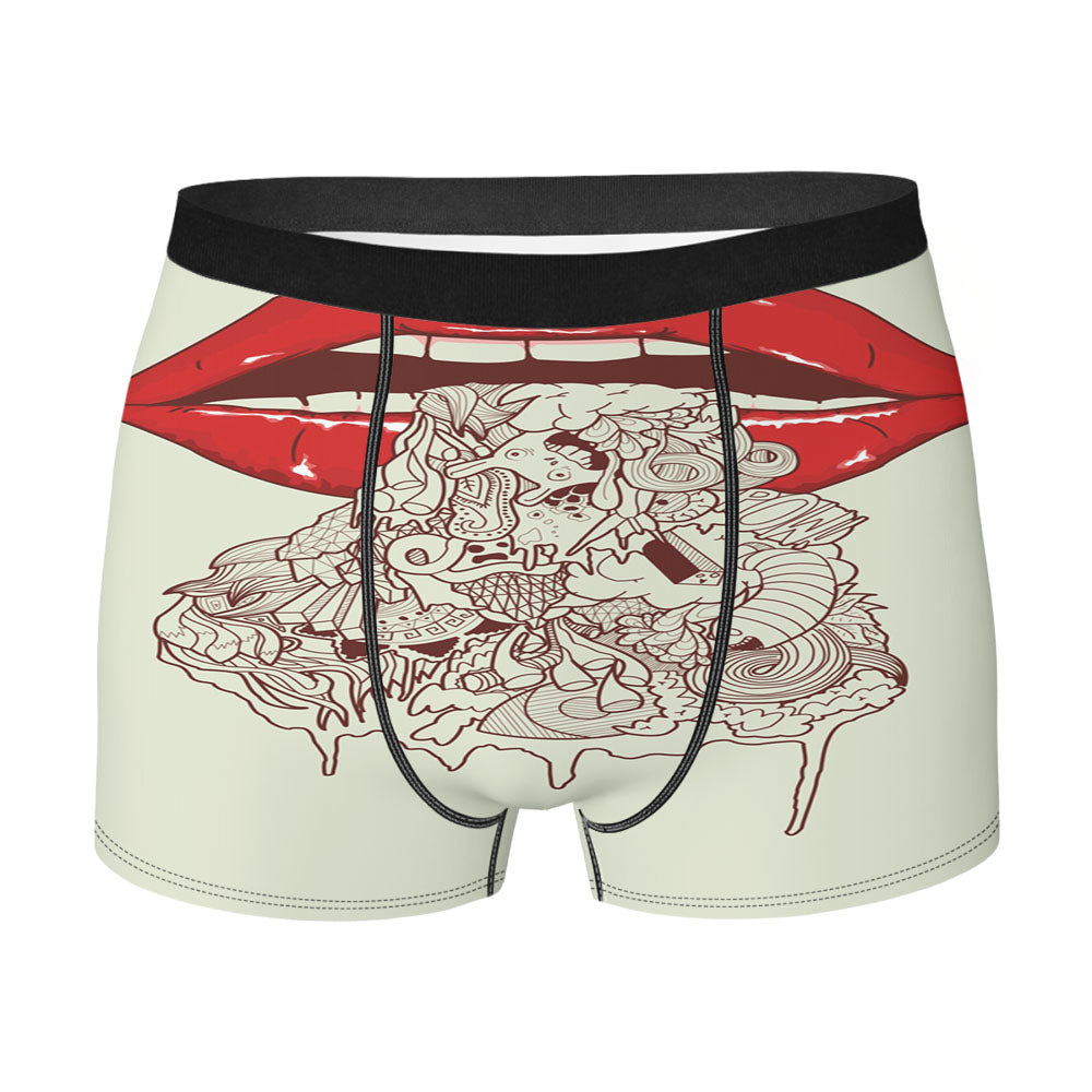 Art Lipstic Men'S Boxer Briefs