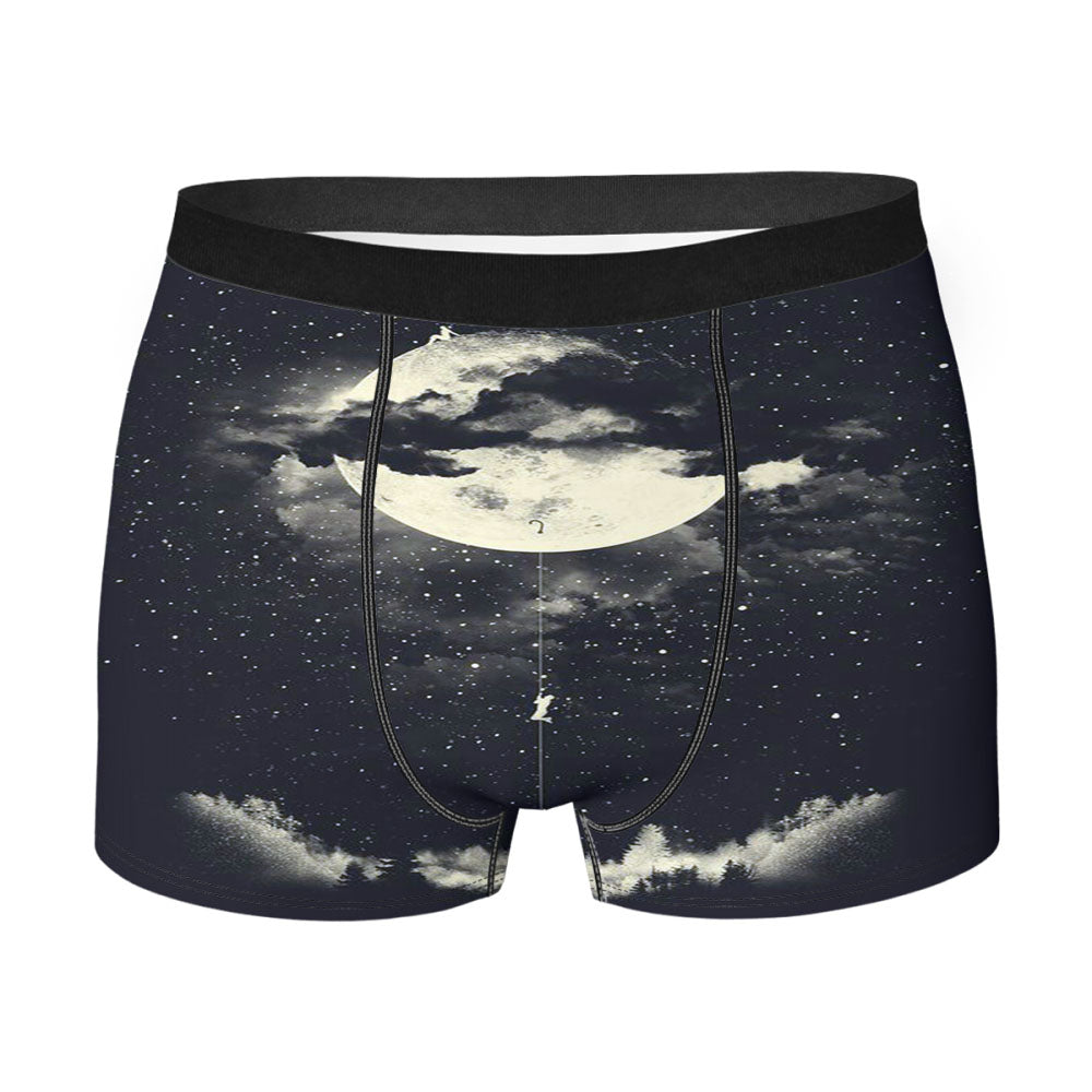 Art Moon My Love Men'S Boxer Briefs