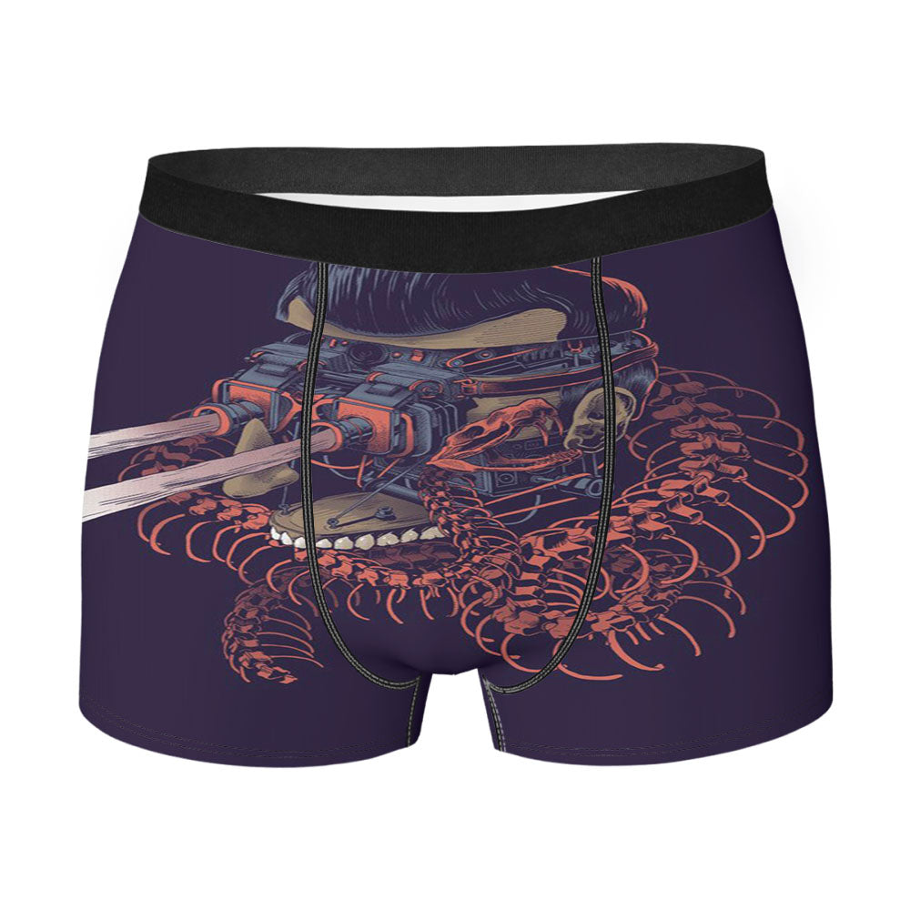 Art Mural Under Cut Men'S Boxer Briefs