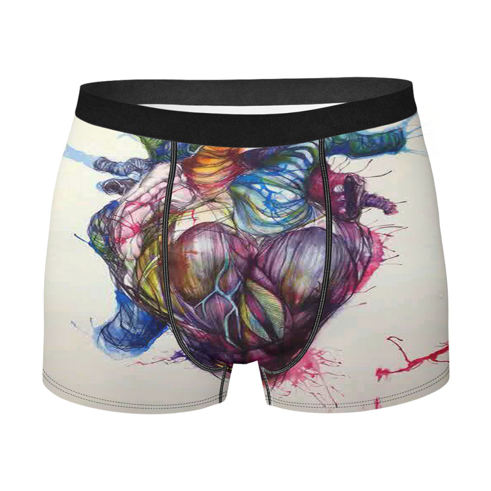 Art Watercolour Men'S Boxer Briefs