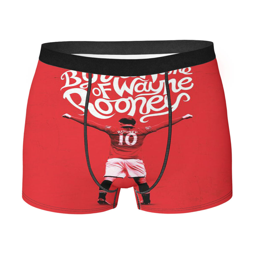 Art Wayne Rooney Men'S Boxer Briefs