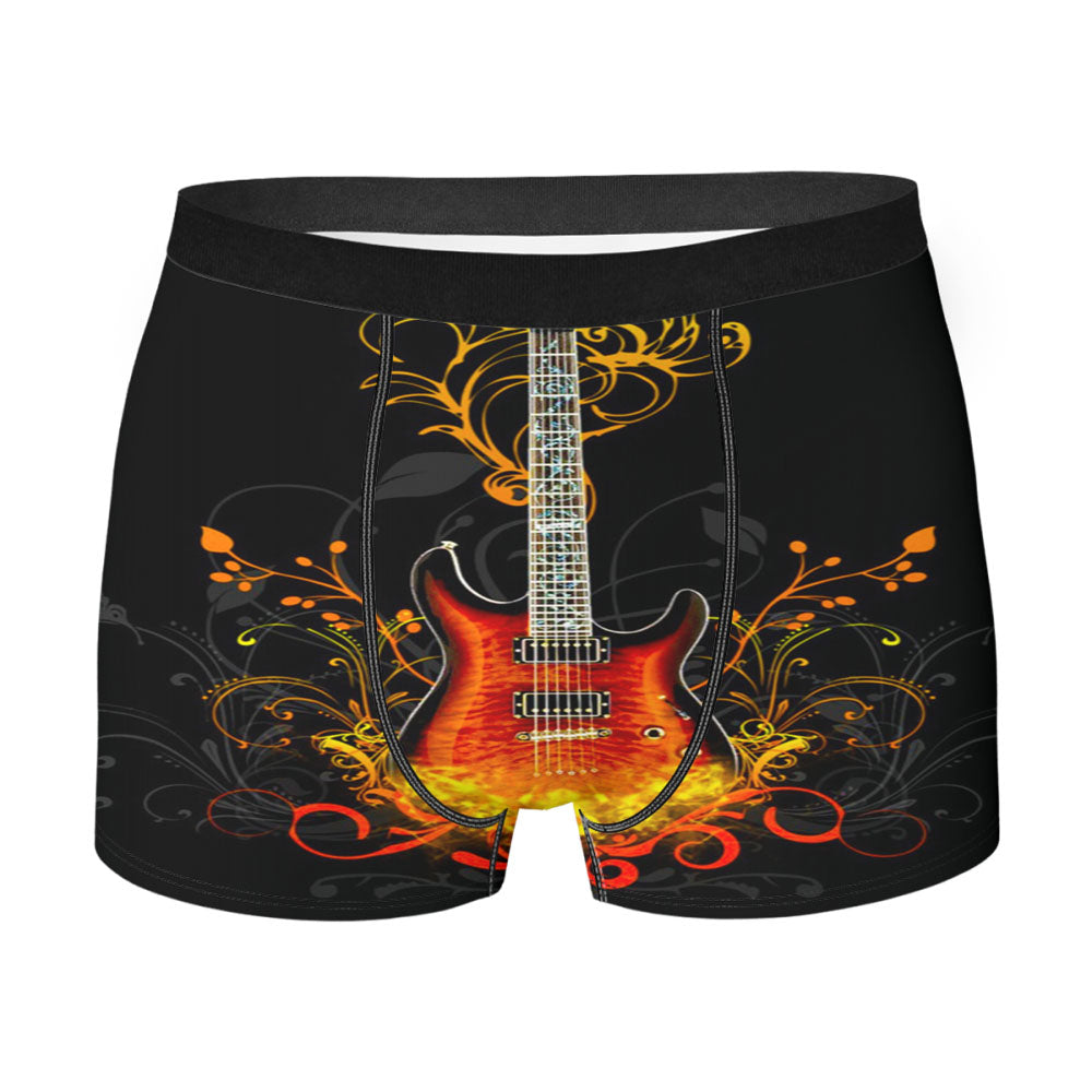 Artistic Guitar Men'S Boxer Briefs