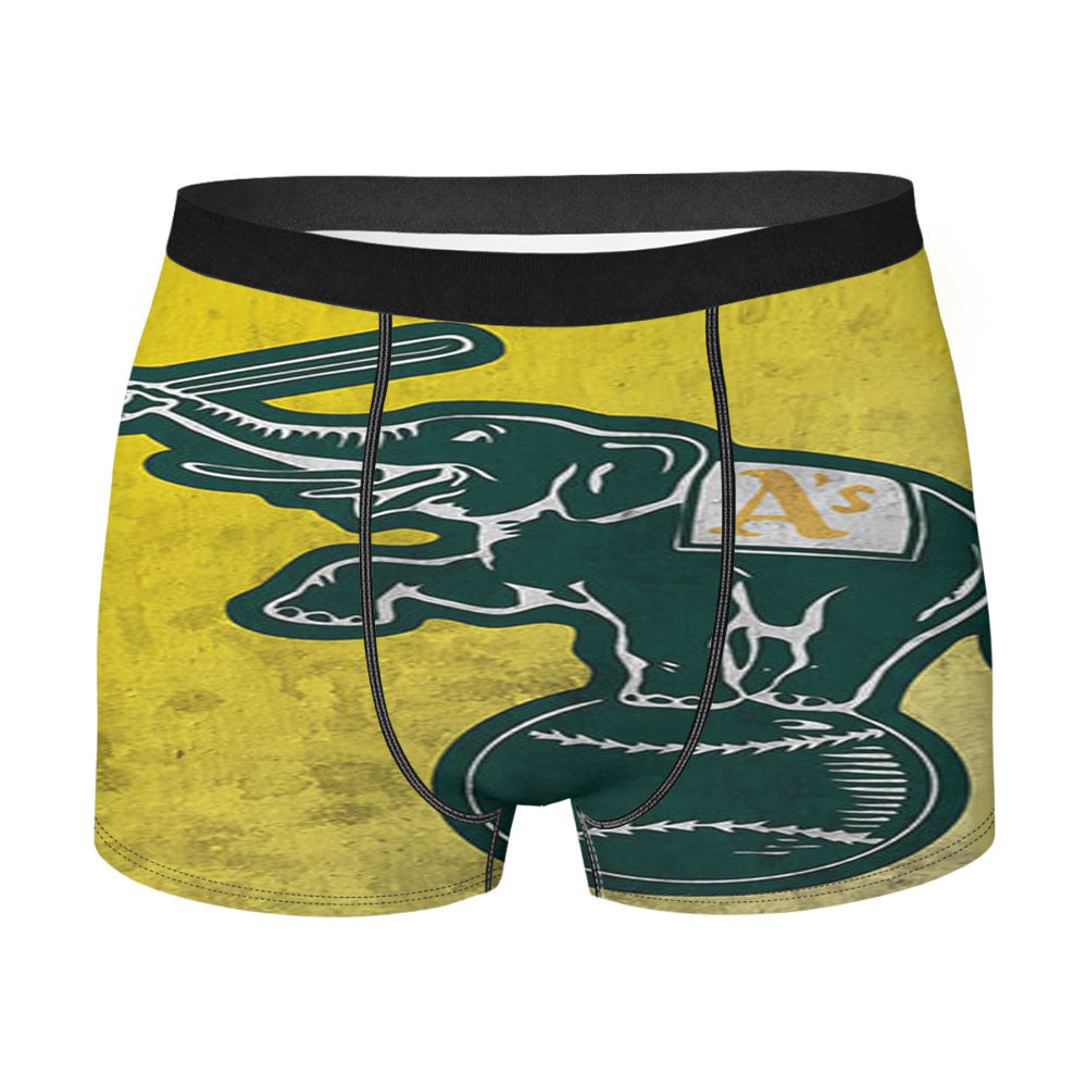 As Green Logos Men'S Boxer Briefs