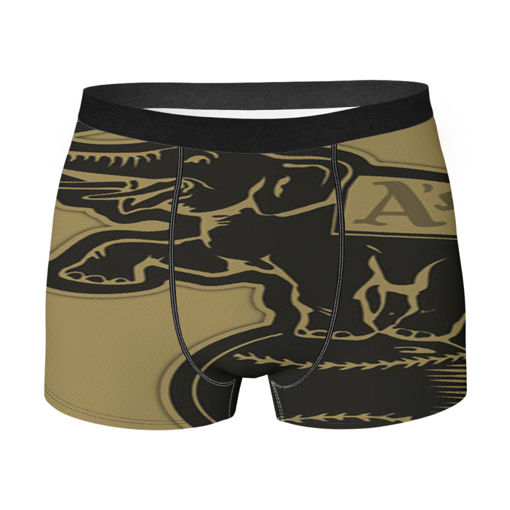 As Logo Black Men'S Boxer Briefs