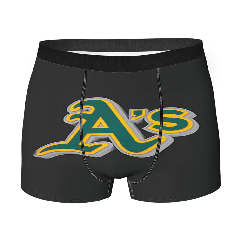 As Logo Large Green Men'S Boxer Briefs