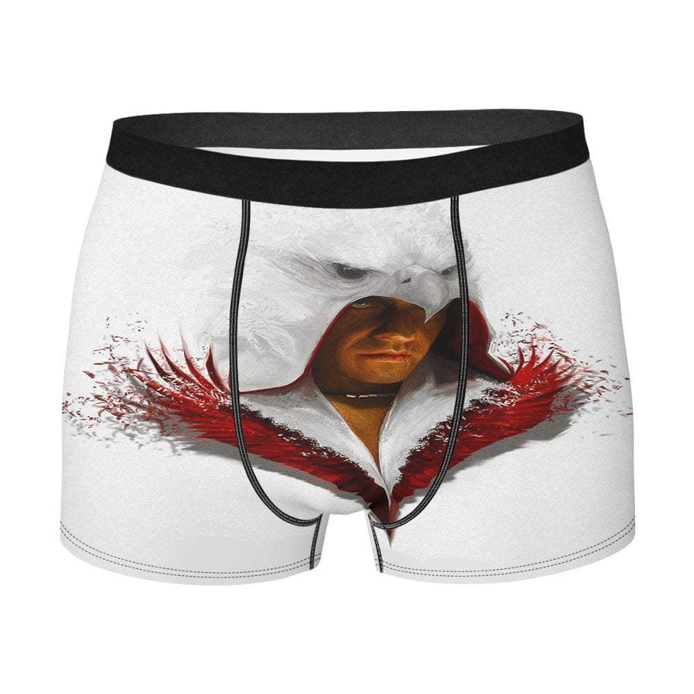 Assassin'S Creed 2 Character Logo Men'S Boxer Briefs
