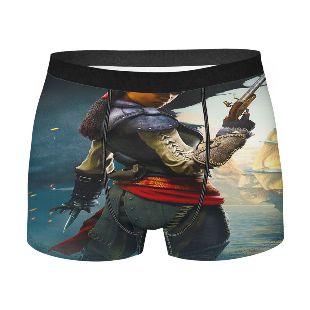 Assassin'S Creed Black Flag Aveline Men'S Boxer Briefs