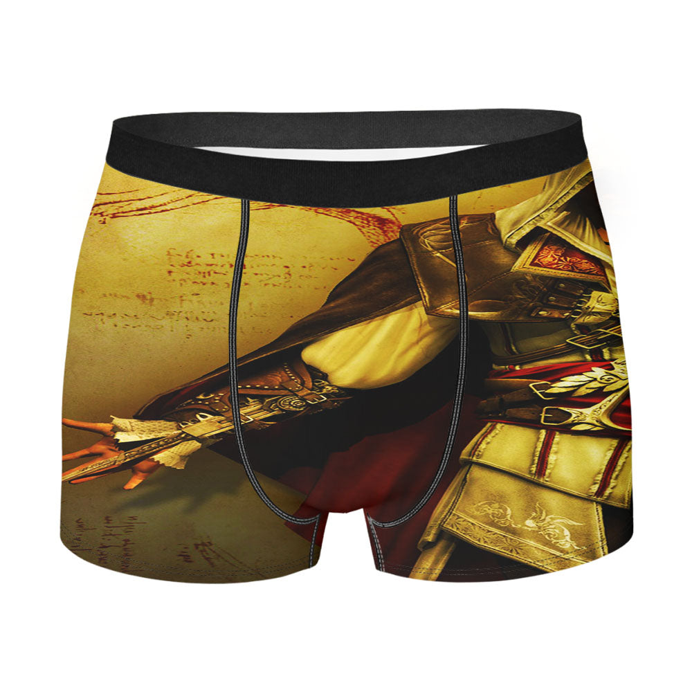 Assassin'S Creed Wall Blood Men'S Boxer Briefs