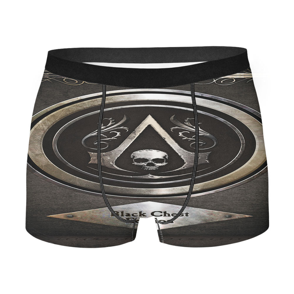 Assassins Creed Black Flag Logo Men'S Boxer Briefs