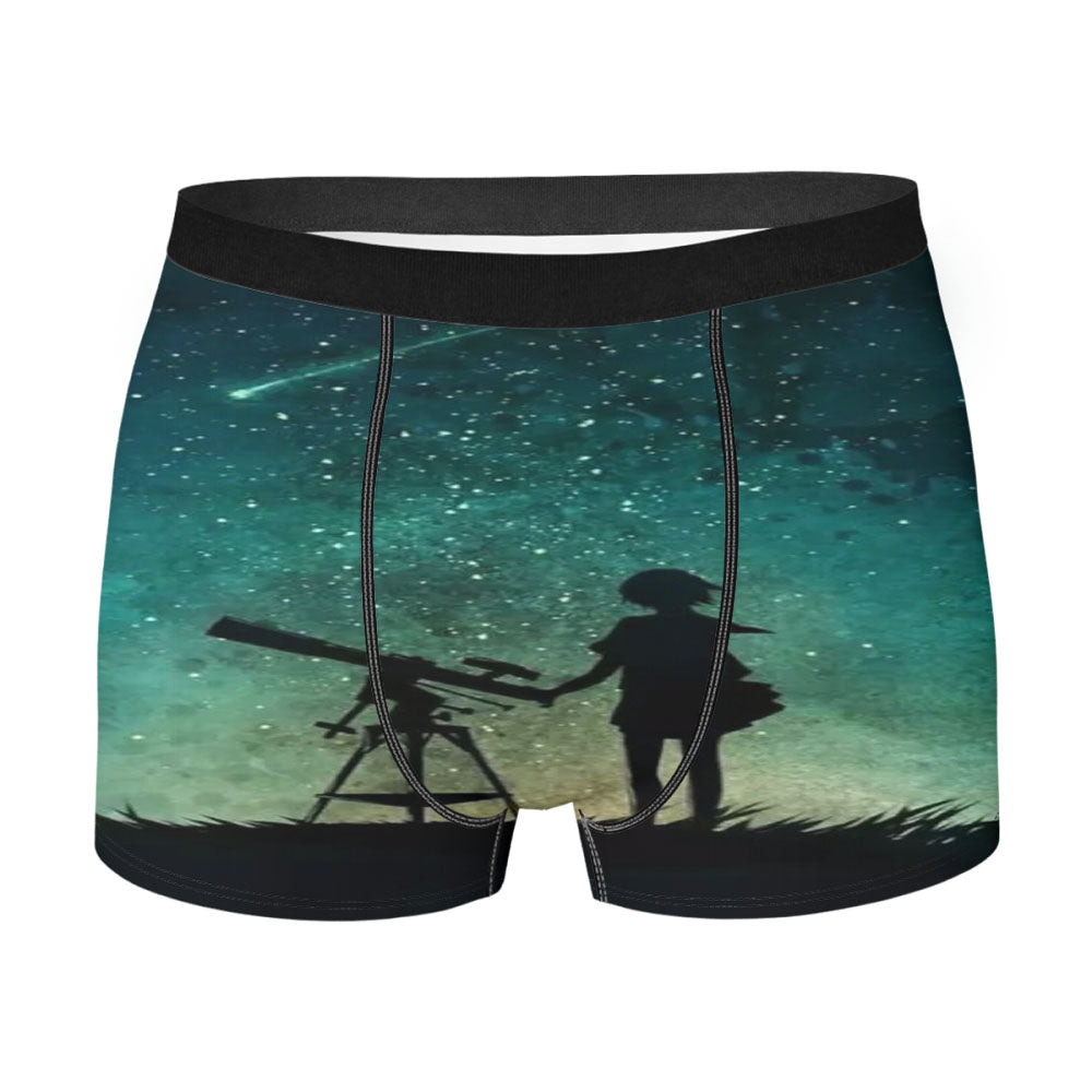 Astronot Star Men'S Boxer Briefs
