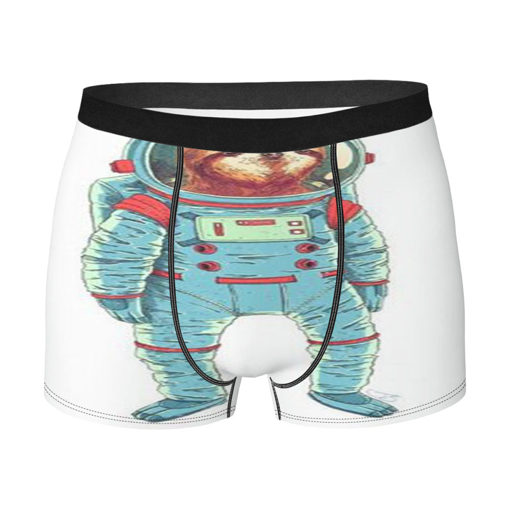 Astronout Sloth Men'S Boxer Briefs