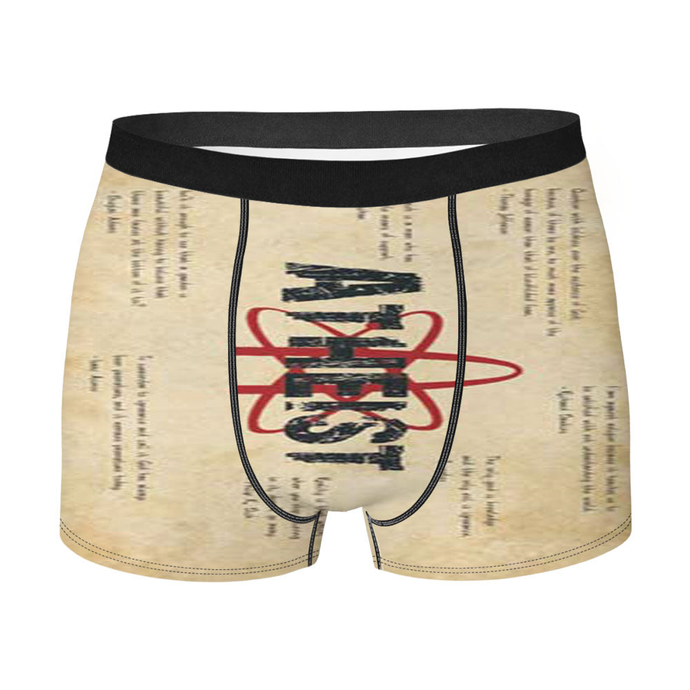 Athiest Quotes Men'S Boxer Briefs