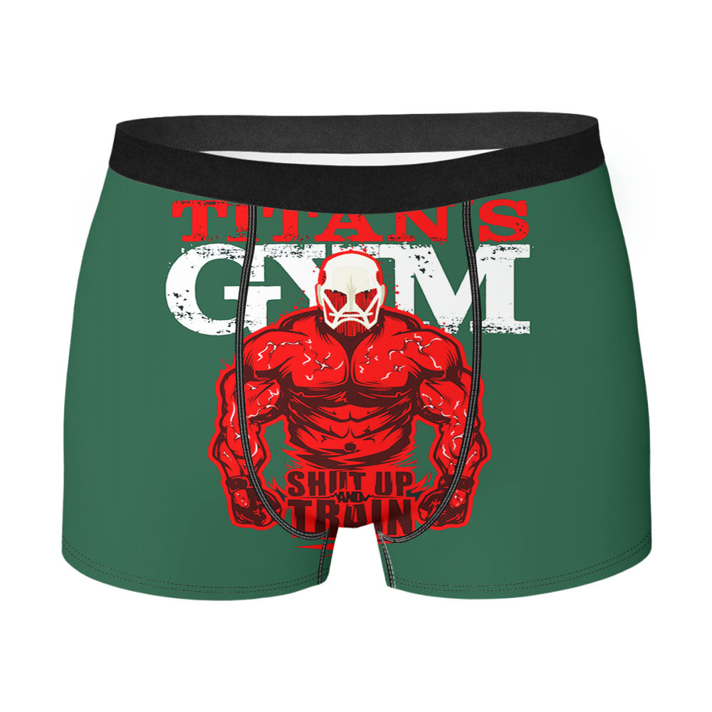 Attack On Titan Gym Men'S Boxer Briefs