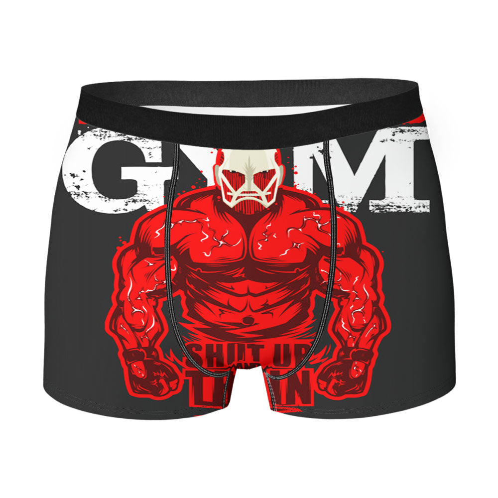 Attack On Titan Gym Cute Men'S Boxer Briefs
