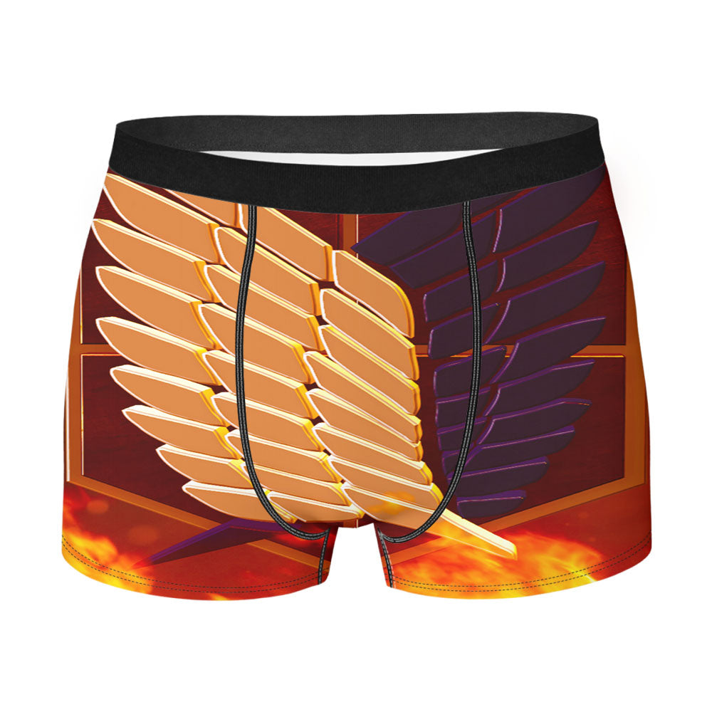 Attack On Titan Logo Men'S Boxer Briefs