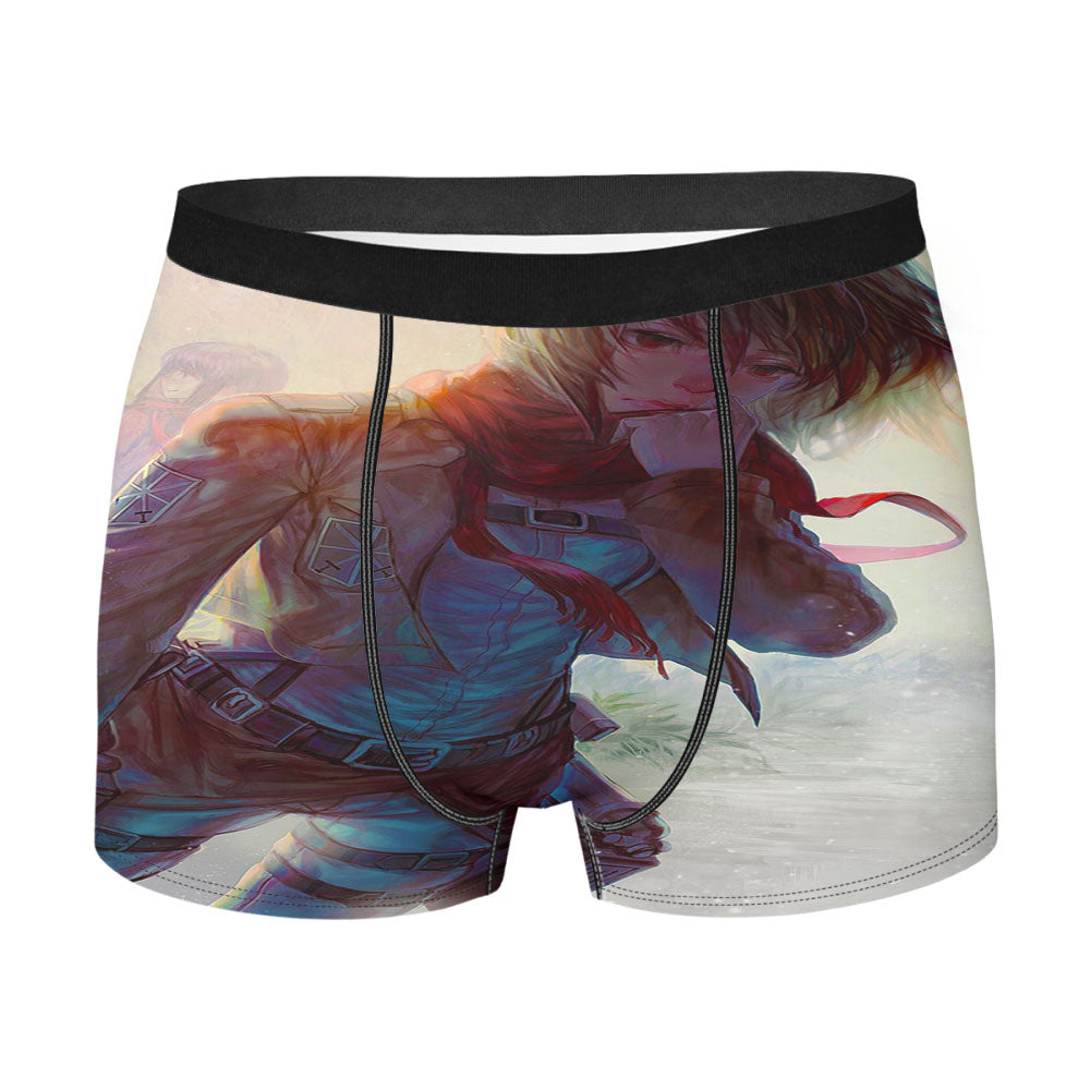 Attack On Titan Mikasa Art Men'S Boxer Briefs