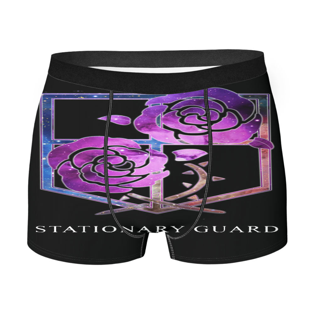 Attack On Titan Stationary Guard Men'S Boxer Briefs