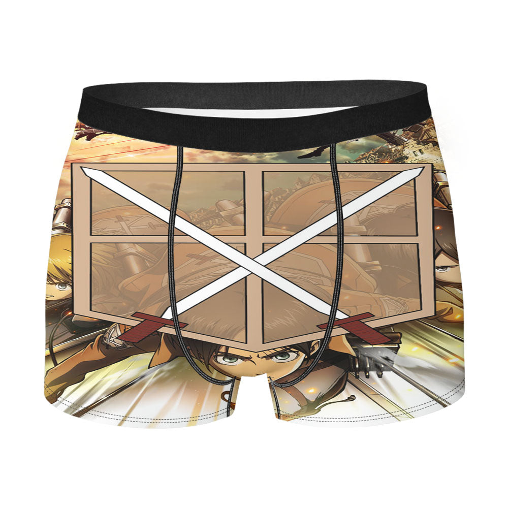 Attack On Titan Trainees Squad Men'S Boxer Briefs