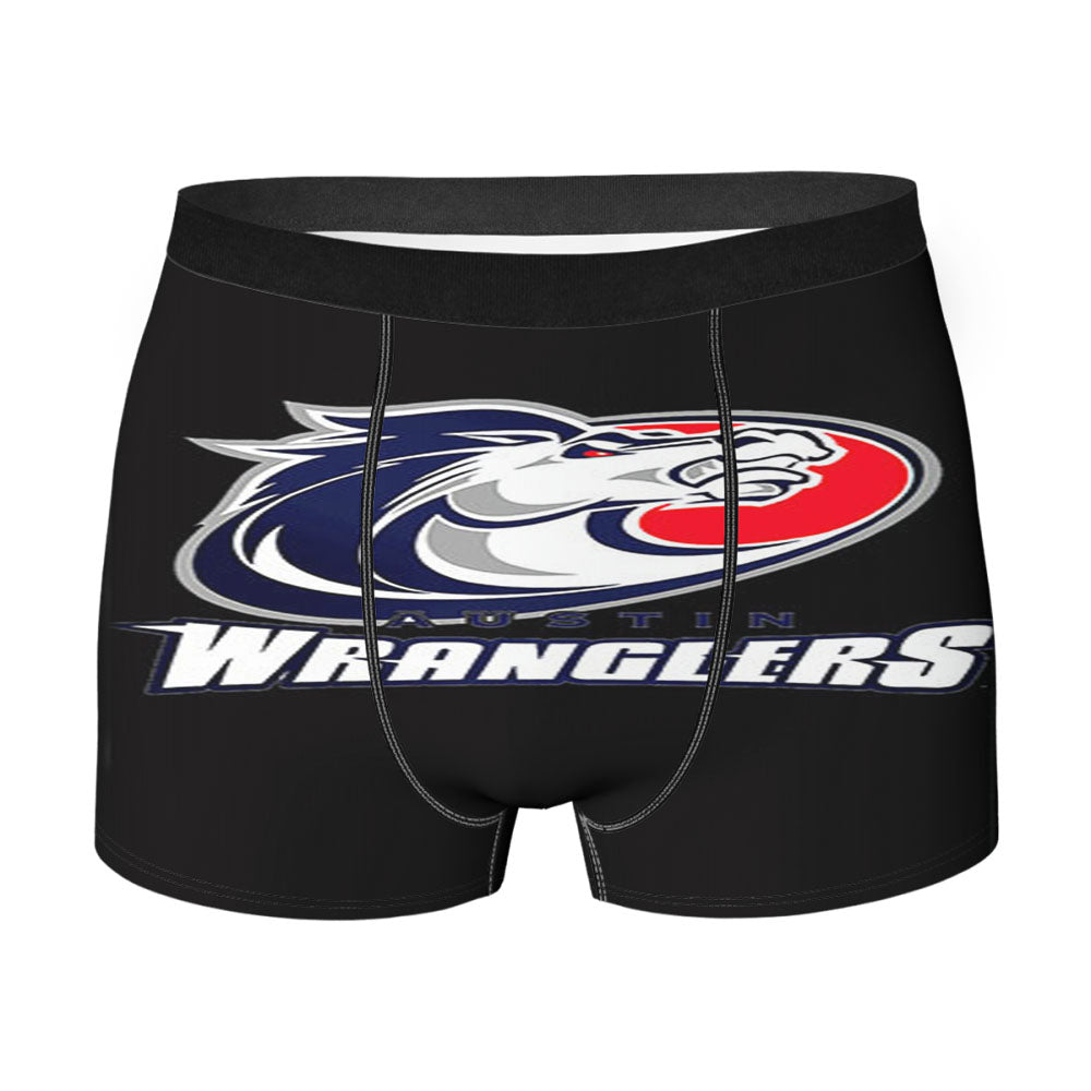 Austin Wranglers Men'S Boxer Briefs