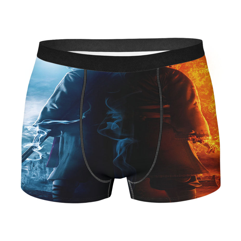 Avatar The Last Airbender Aang And Zuko Men'S Boxer Briefs
