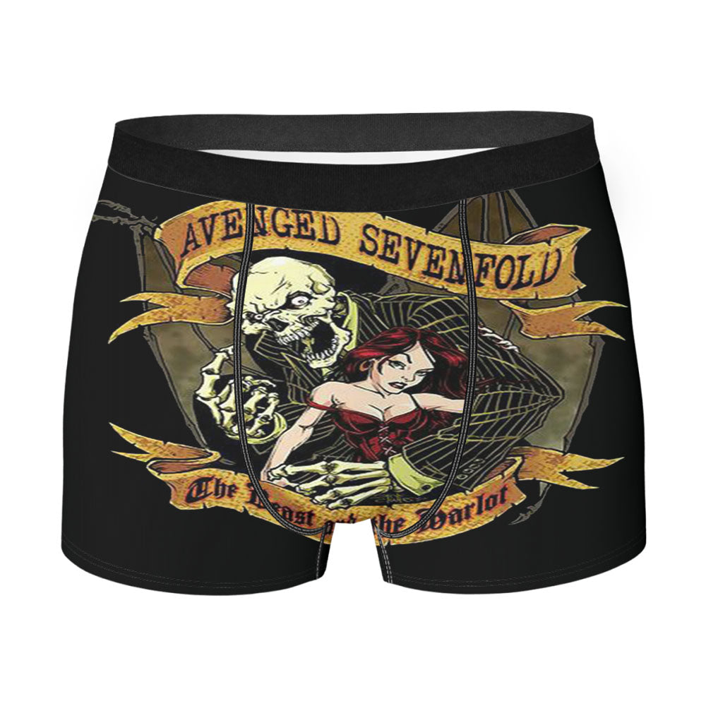 Avenged Sevenfold Skull Woman Men'S Boxer Briefs
